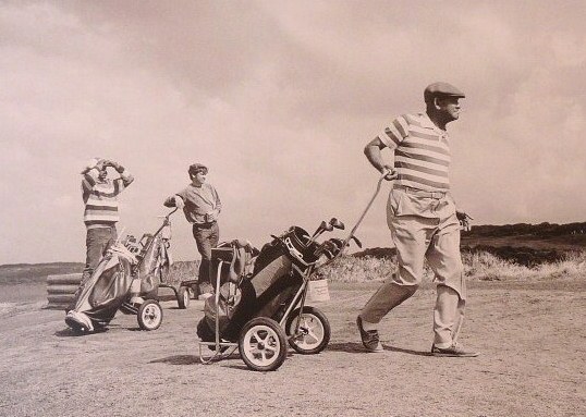 Cyril Cooley, Bertie Woodland and Bertie Sait